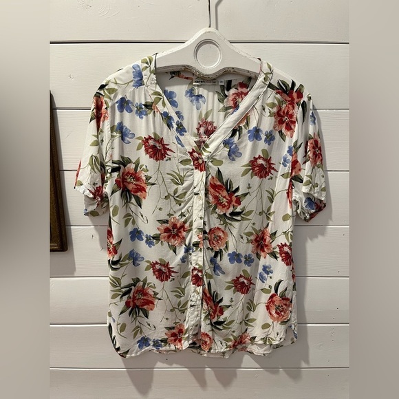 Floral Viscose Blouse - Koton Plus (Size 46 / UK 20) - Picture 6 of 9